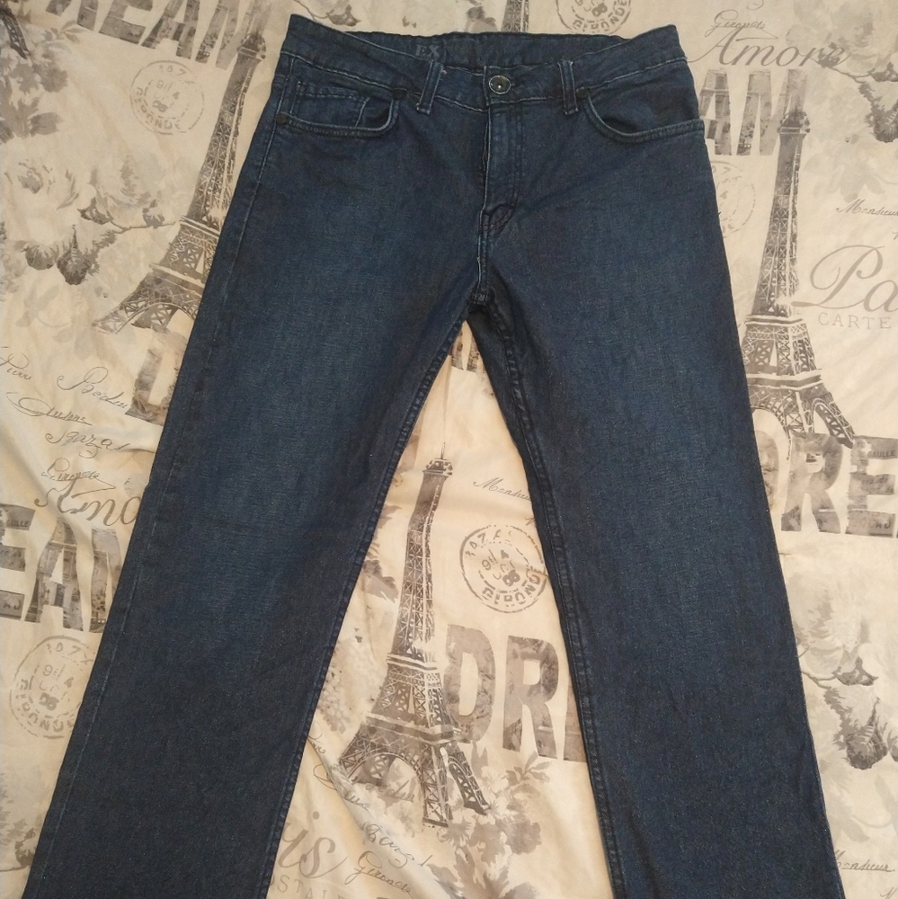 Mens Mexico Made  Blue Jeans Size 34